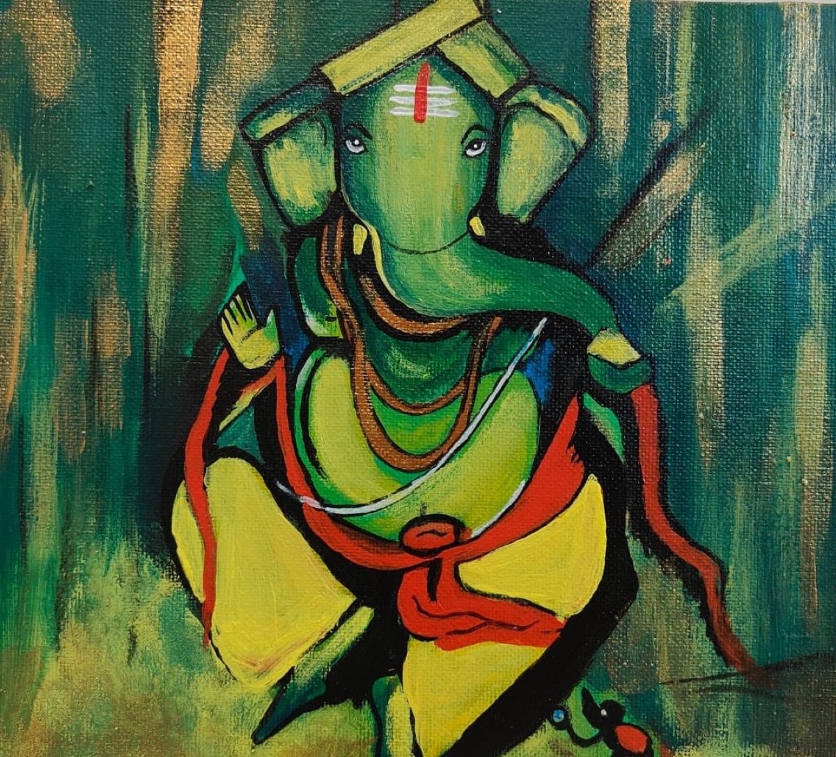 Ganesha Painting 1